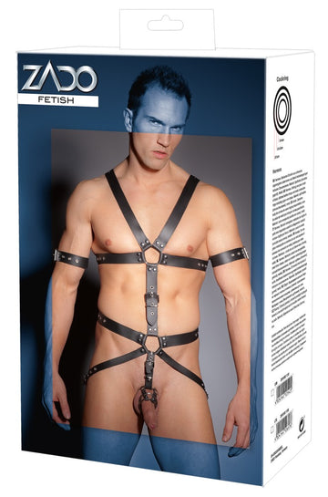 Zado Fetish - Full Body Leather Men Harness