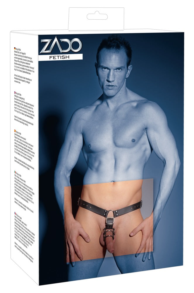 Zado Fetish - Jake Mens Thong Harness With Plug