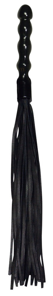 Zado - Leather Flogger with Wooden Handle