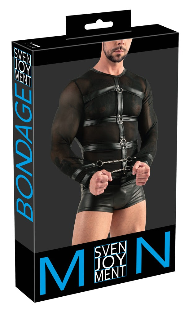 Svenjoyment Bondage - Long Sleeved Top With Harness And Restraints