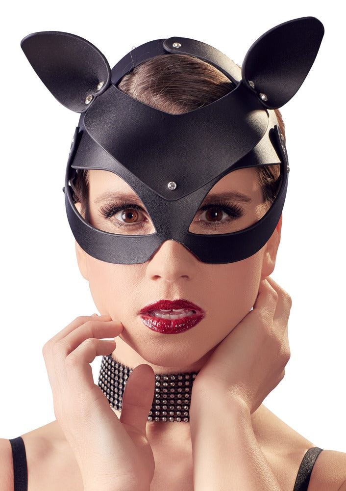 Bad Kitty - Cat Mask Rhinestones