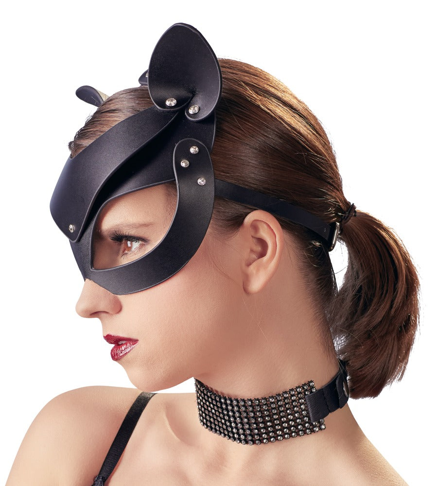 Bad Kitty - Cat Mask Rhinestones