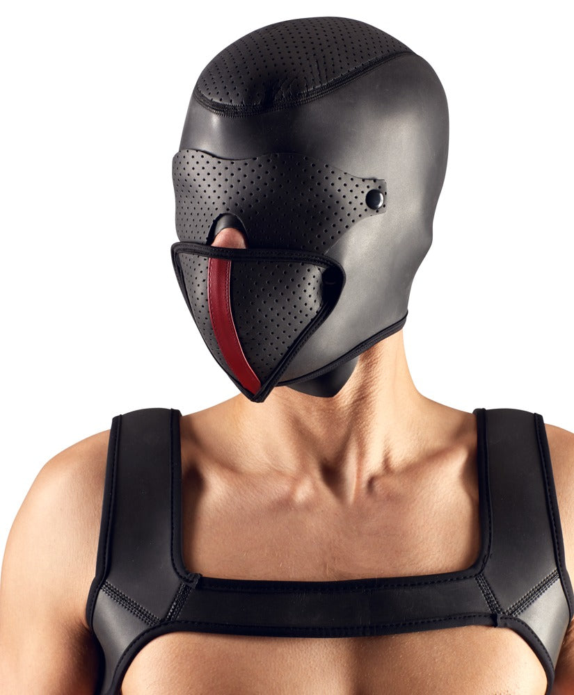 Fetish Collection - Hood Removable Blindfold and Mouth