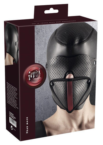 Fetish Collection - Hood Removable Blindfold and Mouth