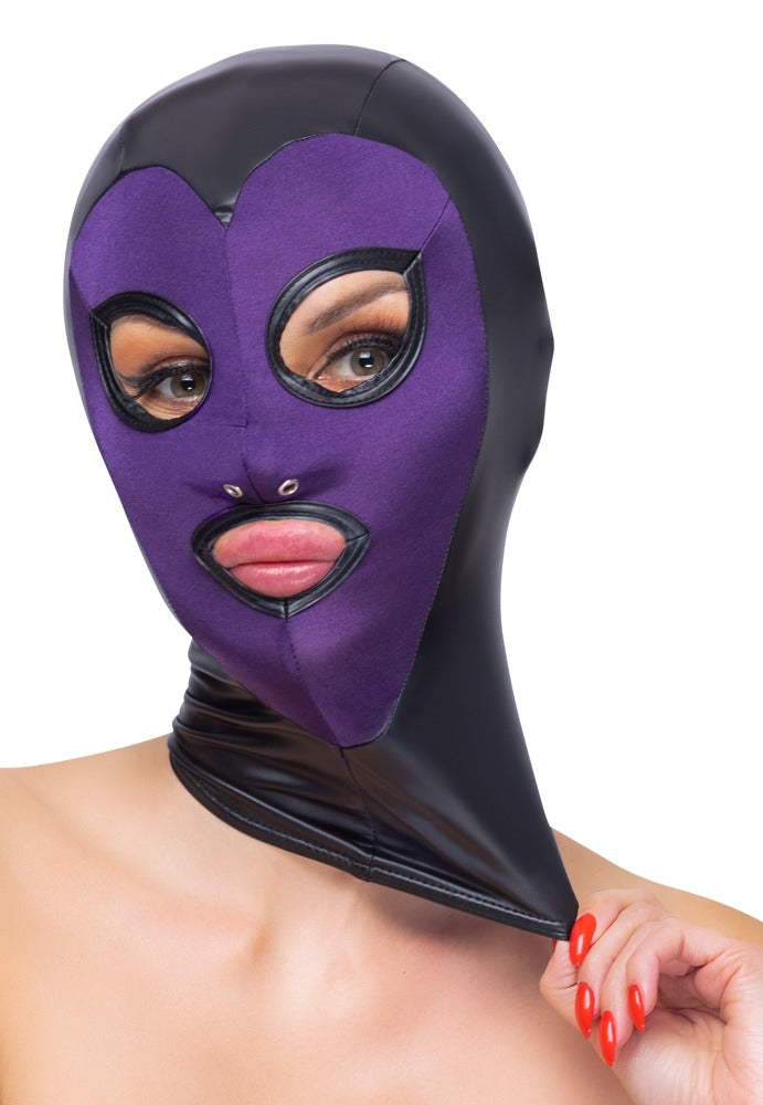 Bad Kitty - Head Mask Purple