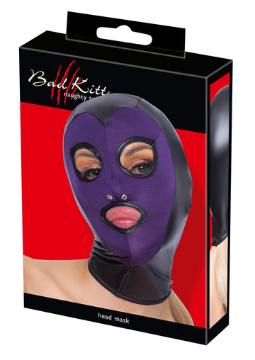 Bad Kitty - Head Mask Purple