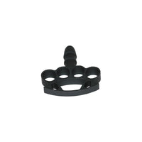 Doc Johnson  - Vac-U-Lock - Knuckle Up Accessory Black Dildo Fist Ball Attachment