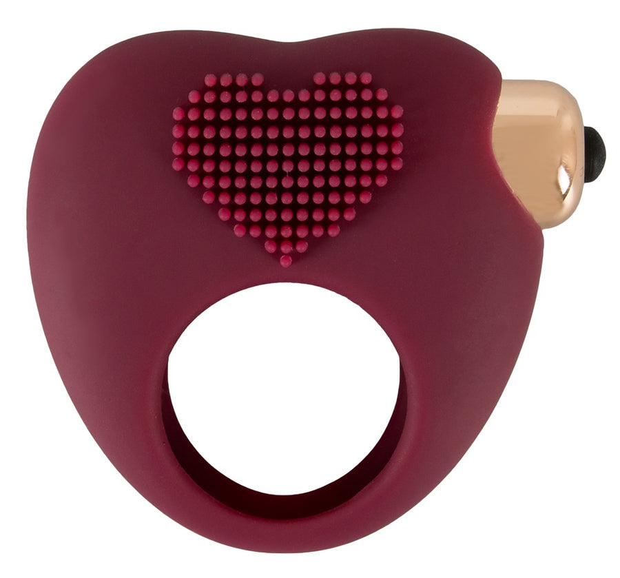 Vibrating Heart CockRing