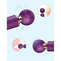 Double Action - No. TwentyTwo Massager With Suction, Pulsation And Thrusting