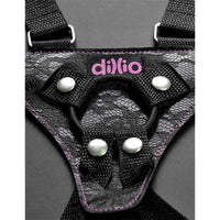 Dillio - Pink 6″ Strap-On Suspender Harness Set