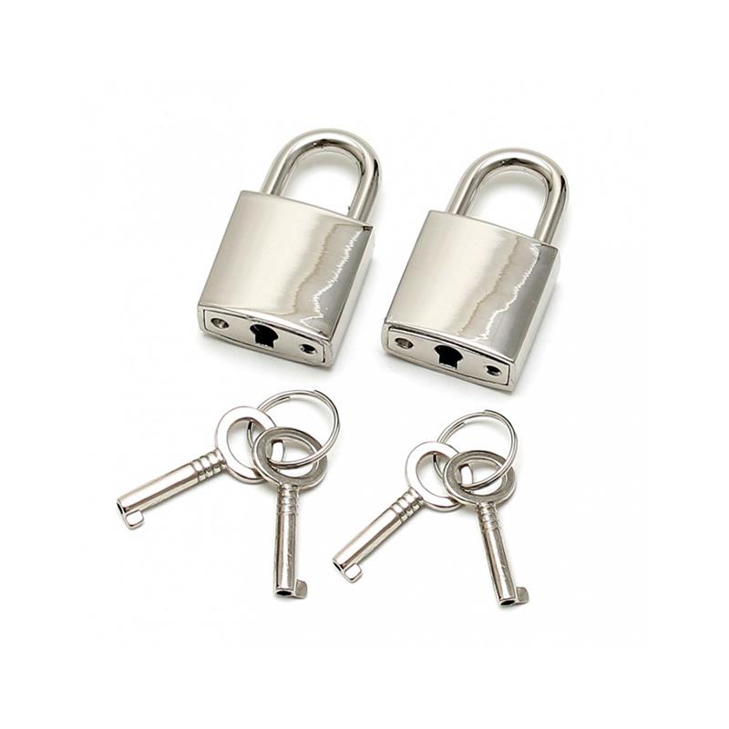 Rimba Bondage Play - Metallic Padlock Set 2