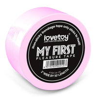 LoveToy Just Fun For Adult - Bondage Tape Non-Sticky Black / Grey / Pink / Fuchsia / Red