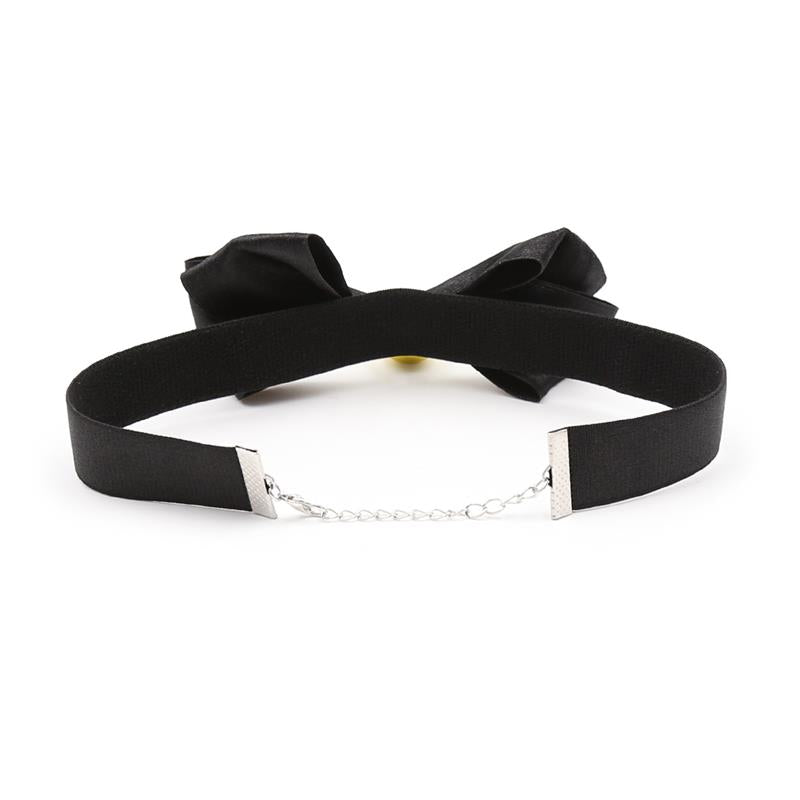 Fetish Addict - Collar with Bow and Bell 29cm