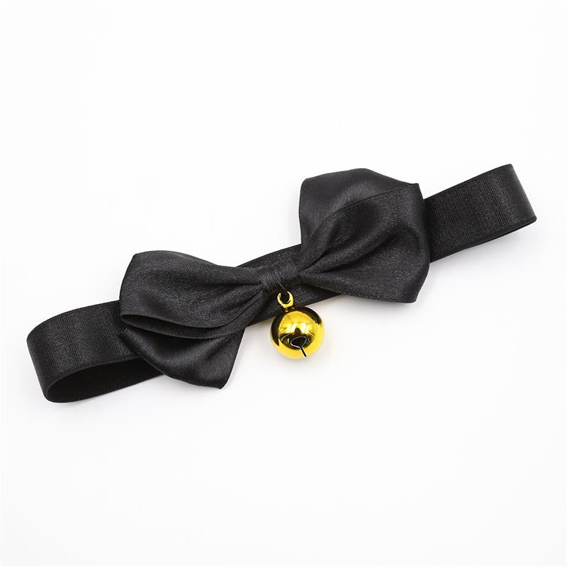 Fetish Addict - Collar with Bow and Bell 36cm