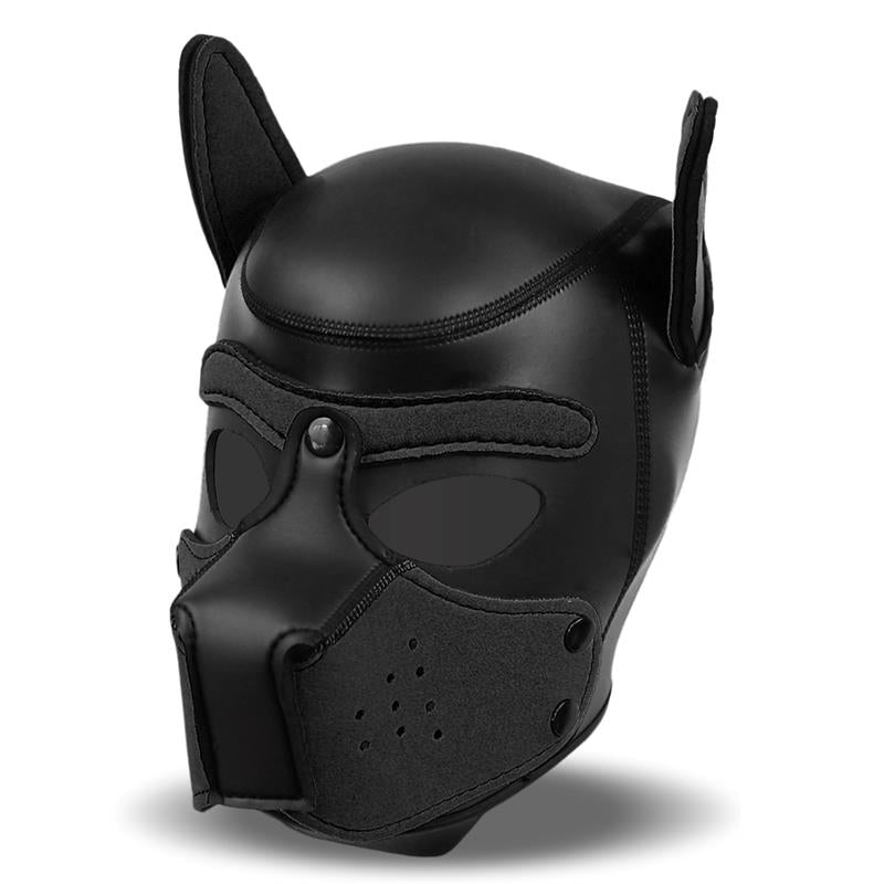 IntoYou BDSM Line - Mask Hound Dog Hood Black