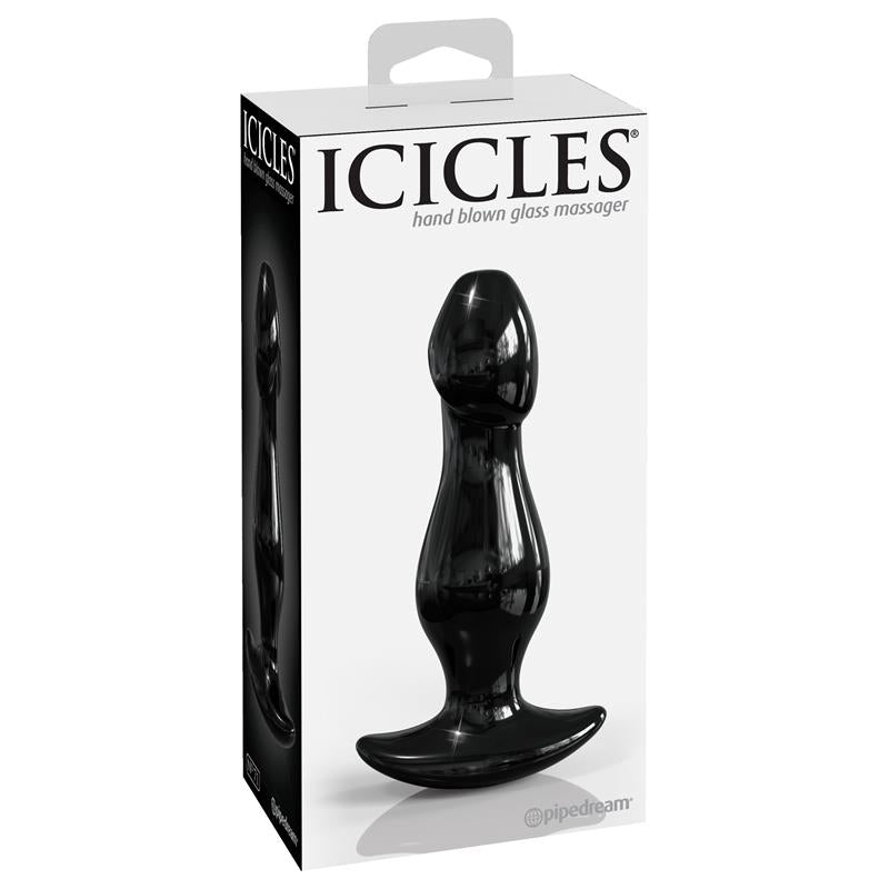 Icicles Hand Blown Glass Massager - N. 71