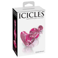 Icicles Hand Blown Glass Massager - N. 75