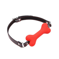 Fetish Addict - Bone Gag Ball Red