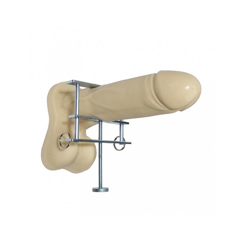 Rimba Bondage Play - Metal Penis Scrotum Breast Squeezer 8cm