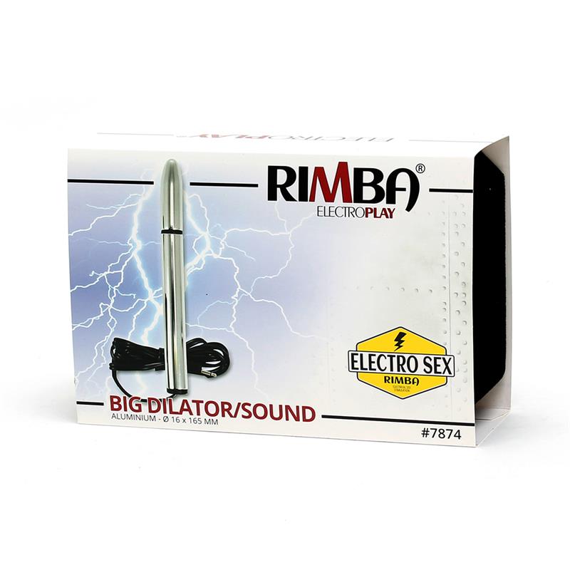 Rimba Electro Play - Electro Dildo/Sound Bi-Polar - 165mm