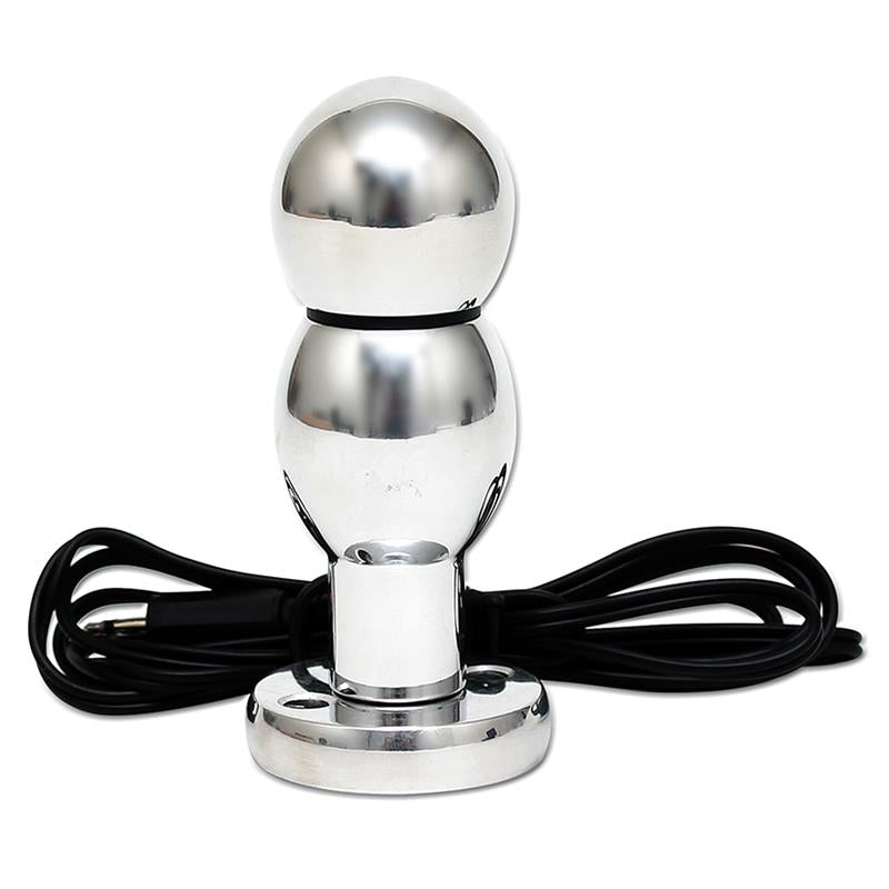 Rimba Electro Play - Electro Dildo - Double Bullet - Bi-Polar - 100mm