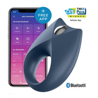 Satisfyer - Royal One Anello Vibrante Con App - Blu